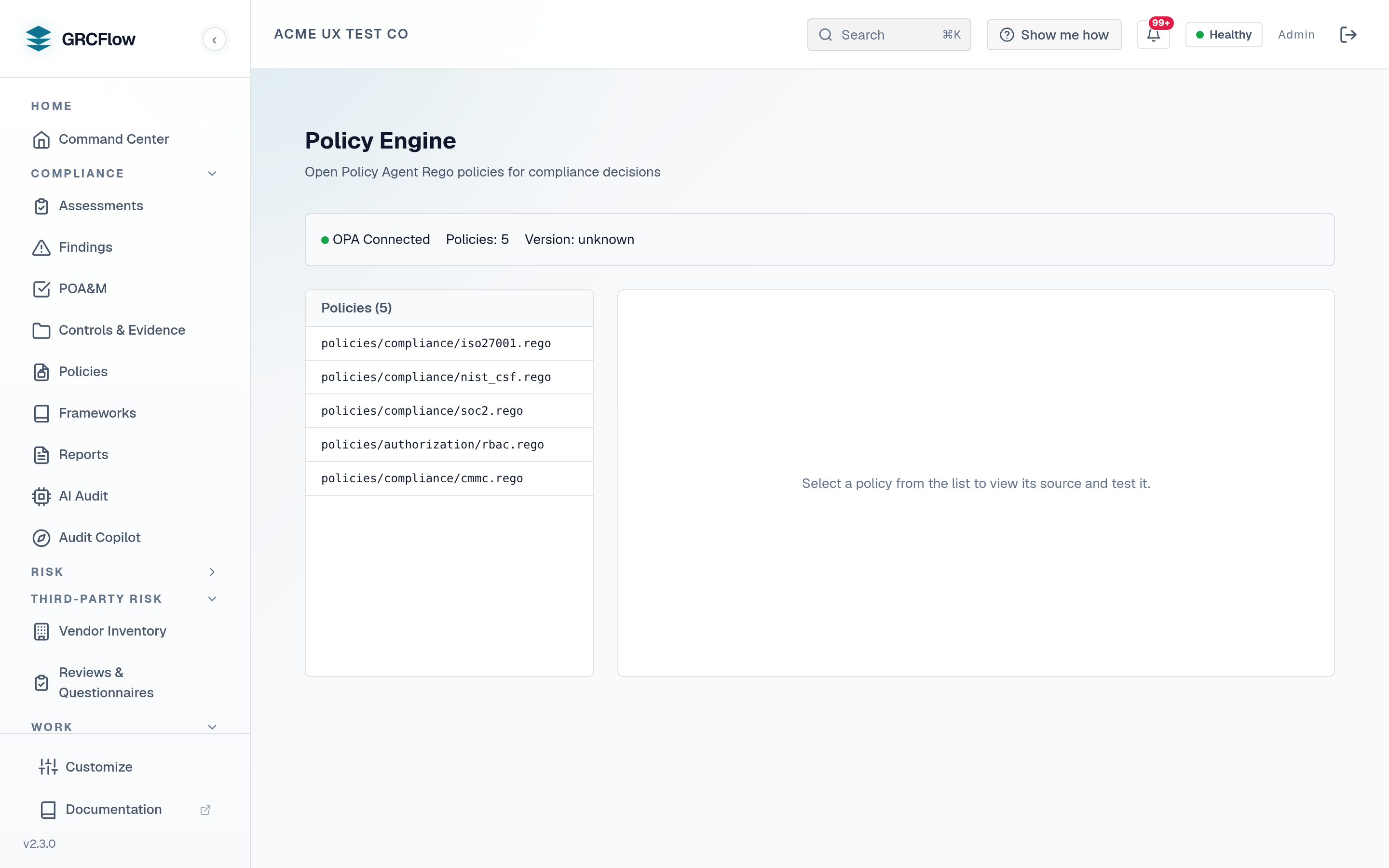 Policy Engine