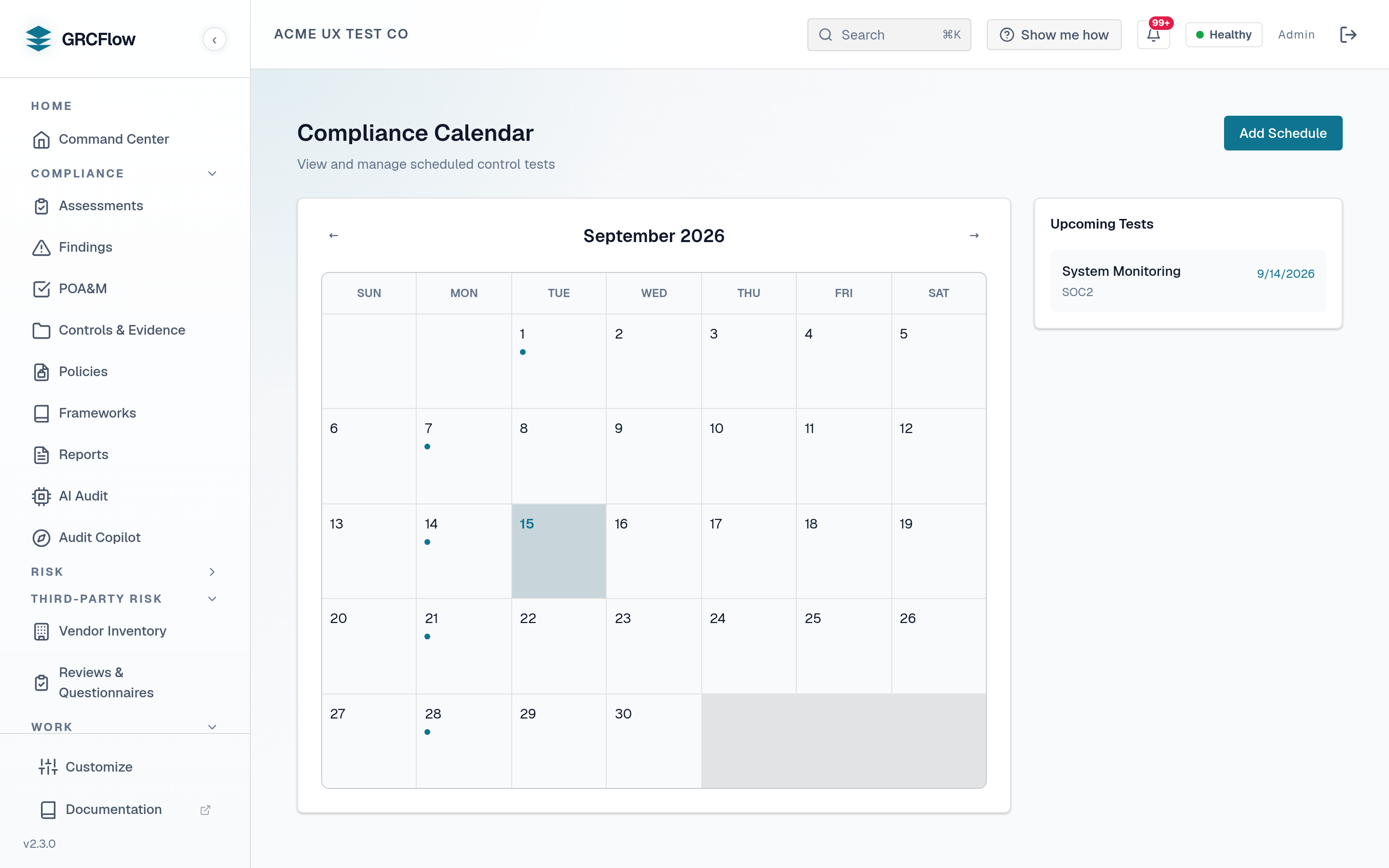 Calendar