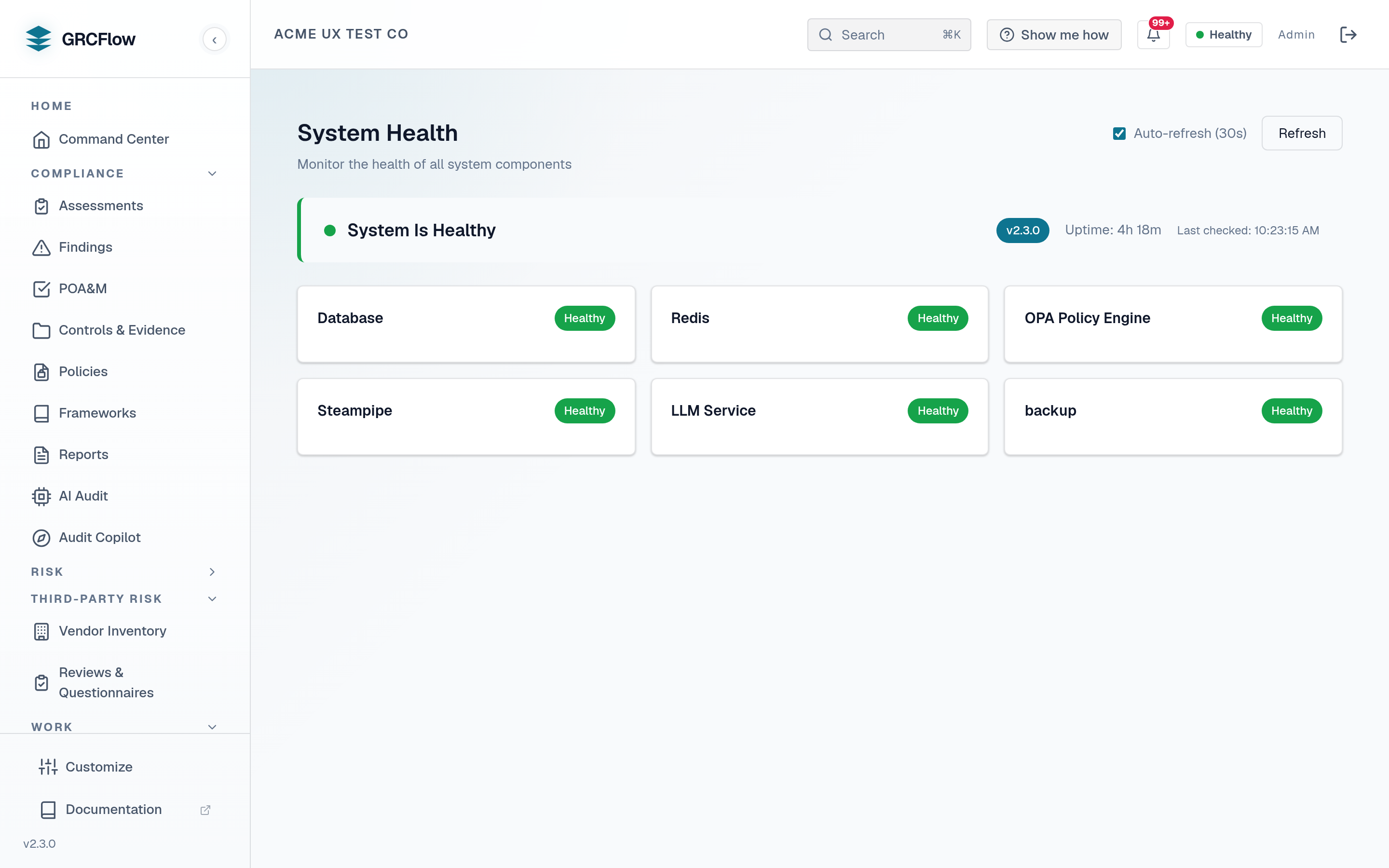 System Health